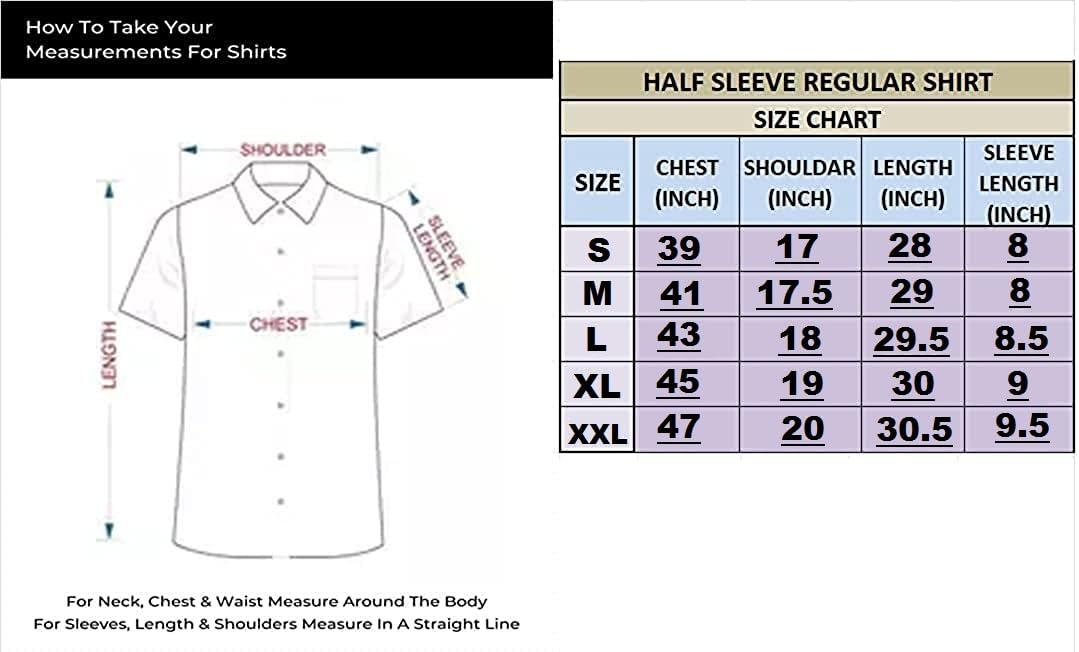 Laxeric Casual Shirt for Men|| Shirt for Men|| Men Stylish Shirt || Men Printed Shirt (L, LX-38)