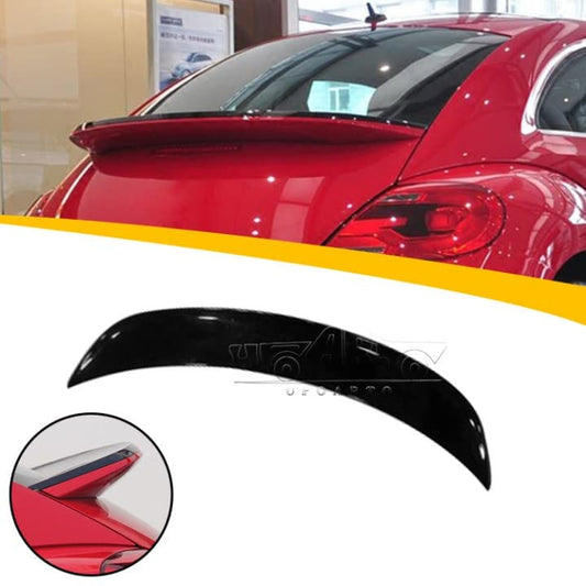 Car Craft Beetle Spoiler Trunk Spoiler Compatible with Volkswagen Beetle Spoiler Trunk Spoiler Beetle 2013-2018 Glossy Black AR-VW-051