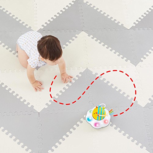 Skip Hop Explore & More Follow-me Bee 3-Stage Developmental Learning Crawl Toy