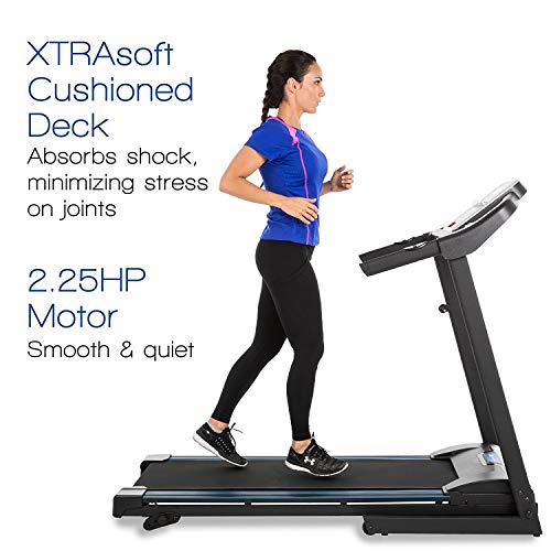 XTERRA Fitness TR150 Folding Treadmill Black