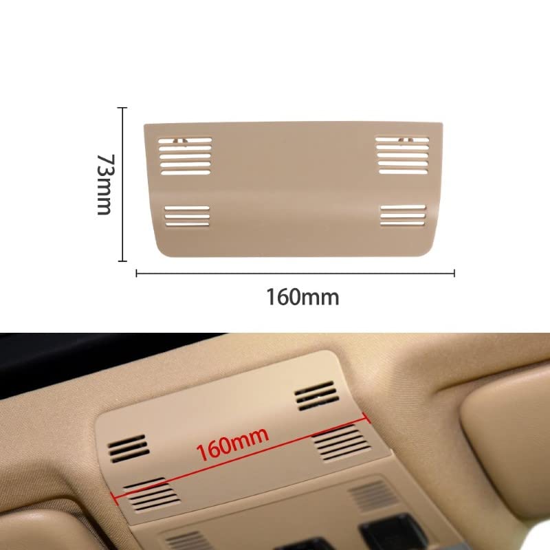 Car Craft Sunroof Switch Roof Reading Lamp Cover Compatible With Bmw 3 Series E90 2005-2012 X1 E84 2010-2016 Sunroof Switch Roof Reading Lamp Cover