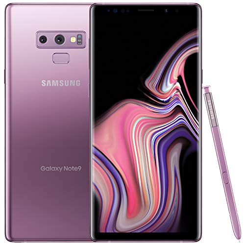 Samsung Galaxy Note 9 Factory Unlocked Phone with 6.4" Screen and 512GB (U.S. Warranty), Lavender Purple