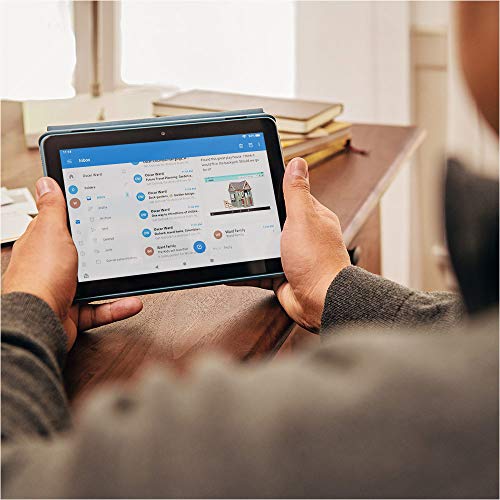 Fire HD 8 tablet, 8" HD display, 32 GB, latest model (2020 release), designed for portable entertainment, Black