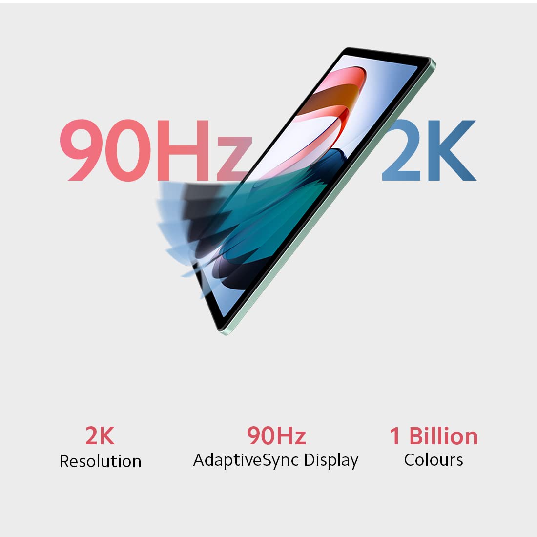 Redmi Pad | MediaTek Helio G99 | 26.95cm (10.61 inch) 2K Resolution & 90Hz Refresh Rate Display | 6GB RAM & 128GB Storage, Expandable up to 1TB | Quad Speaker - Dolby Atmos | Wi-Fi | Graphite Gray