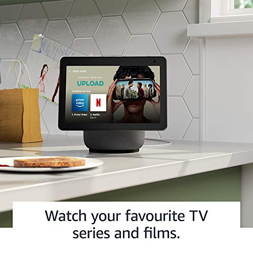 465.95Echo Show 10 (3rd generation) | HD smart display with motion and Alexa, Charcoal Fabric
