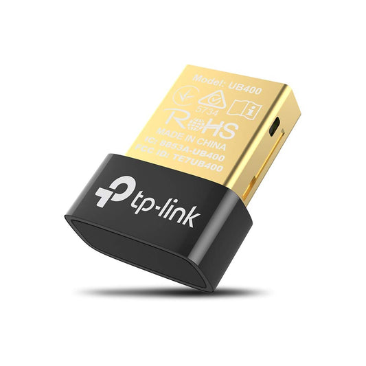 TP-Link Bluetooth 4.0 Nano USB-adapter, ondersteunt Windows 10 / 8.1 / 8/7 / XP, plug and play, compatibel met hoofdtelefoons, luidsprekers, Bluetooth-muis, toetsenbord, PS4 (UB400)