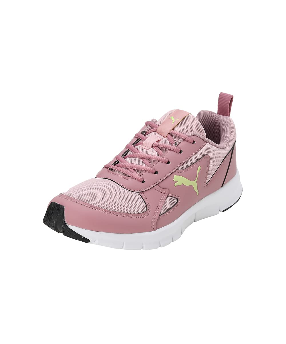 Puma Unisex-Kid Runner JR V2 Foxglove-Peachskin-Sharp Green Sneaker - 5UK (39580002)