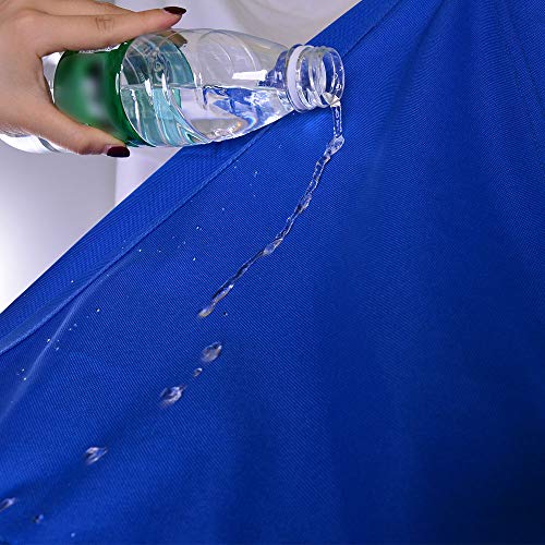 Kids Outdoor Waterproof Play Tent Hanging Hammock with Lights String (Blue)