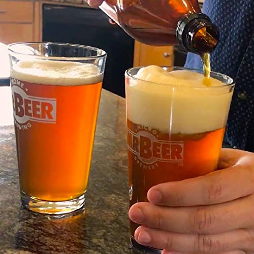 Mr. Beer 2 Gallon Complete Starter Beer Making Kit Perfect for Beginners, Designed for Quick and Efficient Homebrewing, Premium Gold Edition