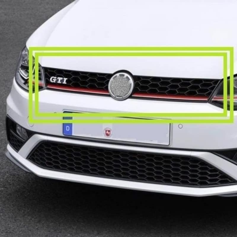 Car Craft Bumper Grill Compatible With Volkswagen Polo 2014-2017 Bumper Grill Gti Grill Honeycomb 2014-2022