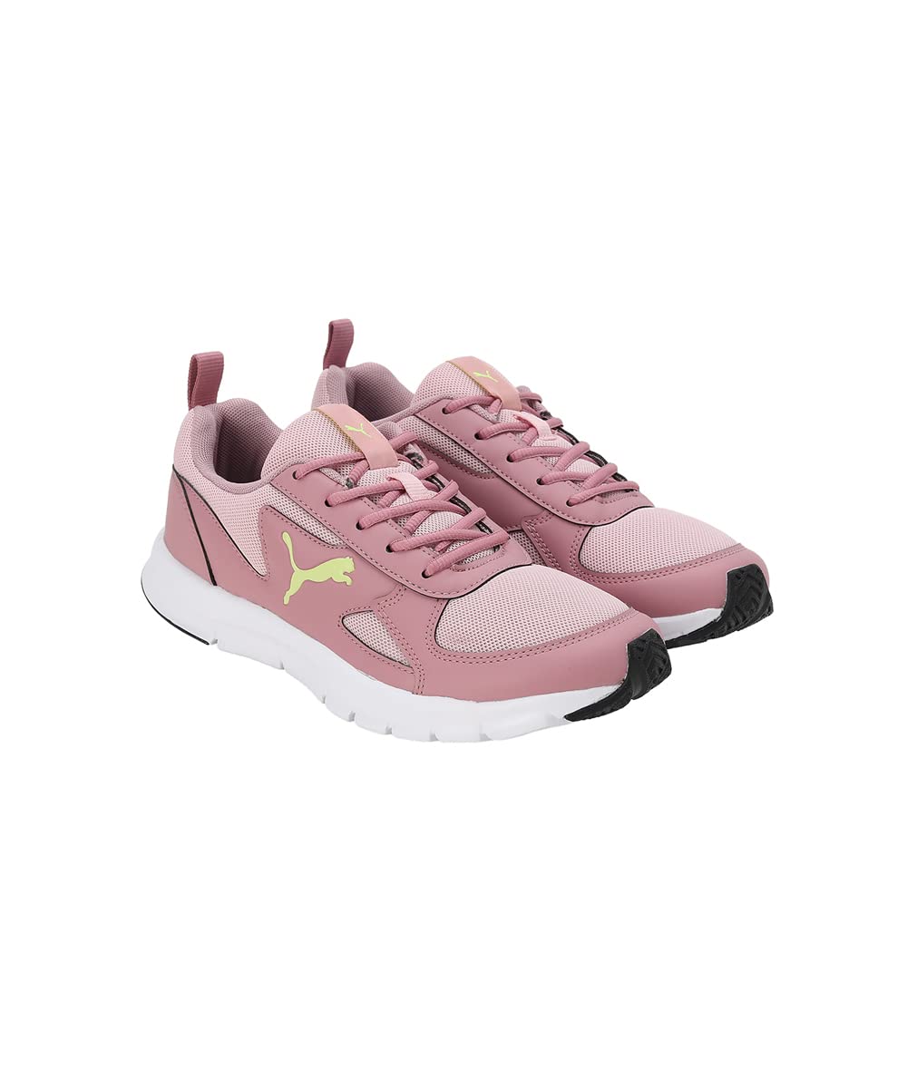 Puma Unisex-Kid Runner JR V2 Foxglove-Peachskin-Sharp Green Sneaker - 5UK (39580002)