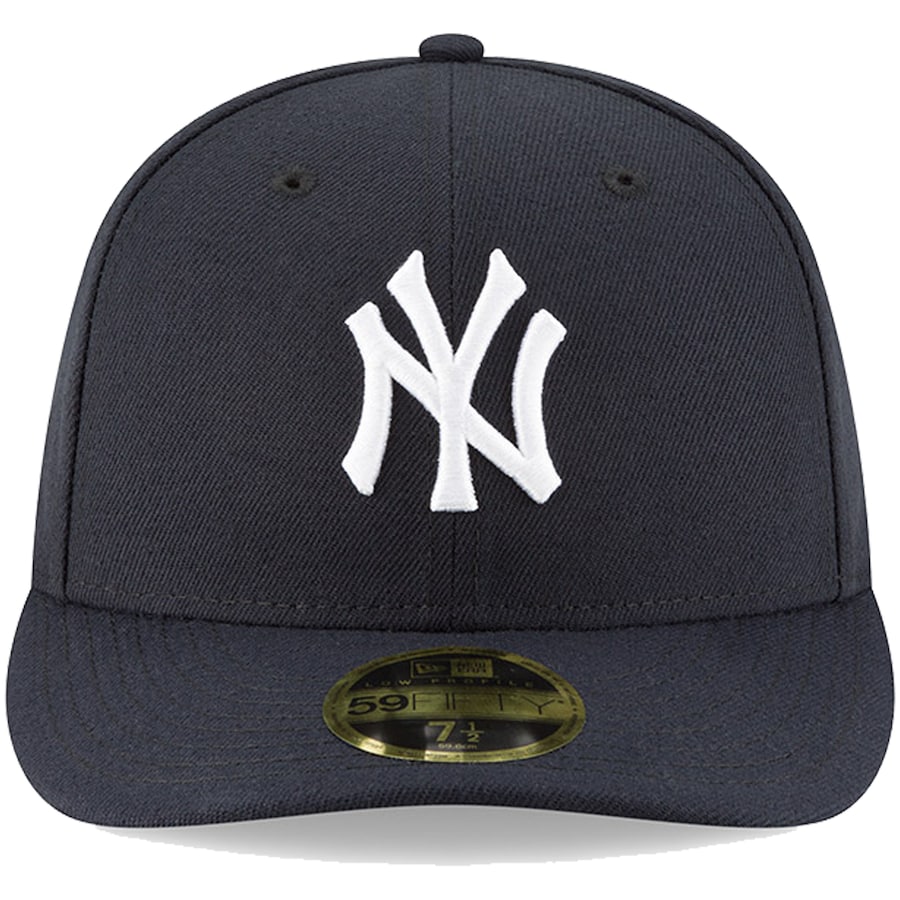 Men's New York Yankees New Era Navy 2018 Postseason Side Patch Low Profile 59FIFTY Fitted Hat