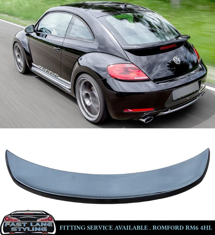 Car Craft Beetle Spoiler Trunk Spoiler Compatible with Volkswagen Beetle Spoiler Trunk Spoiler Beetle 2013-2018 Glossy Black AR-VW-051