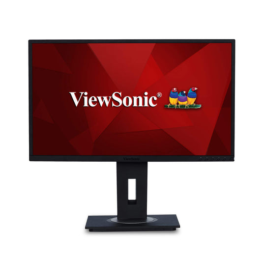 ViewSonic VG2448 Monitor Komputerowy Biznesowy, 24 Cale, Czarny