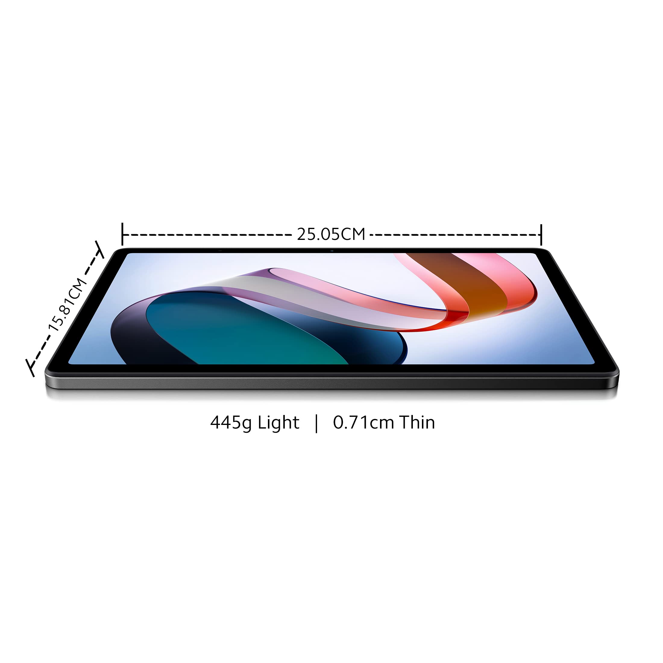 Redmi Pad | MediaTek Helio G99 | 26.95cm (10.61 inch) 2K Resolution & 90Hz Refresh Rate Display | 6GB RAM & 128GB Storage, Expandable up to 1TB | Quad Speaker - Dolby Atmos | Wi-Fi | Graphite Gray