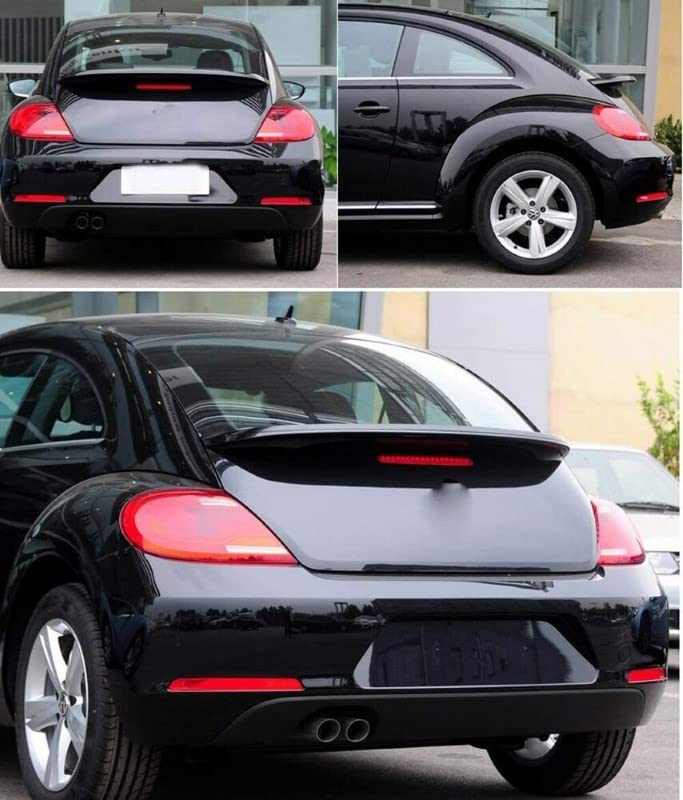 Car Craft Beetle Spoiler Trunk Spoiler Compatible with Volkswagen Beetle Spoiler Trunk Spoiler Beetle 2013-2018 Glossy Black AR-VW-051