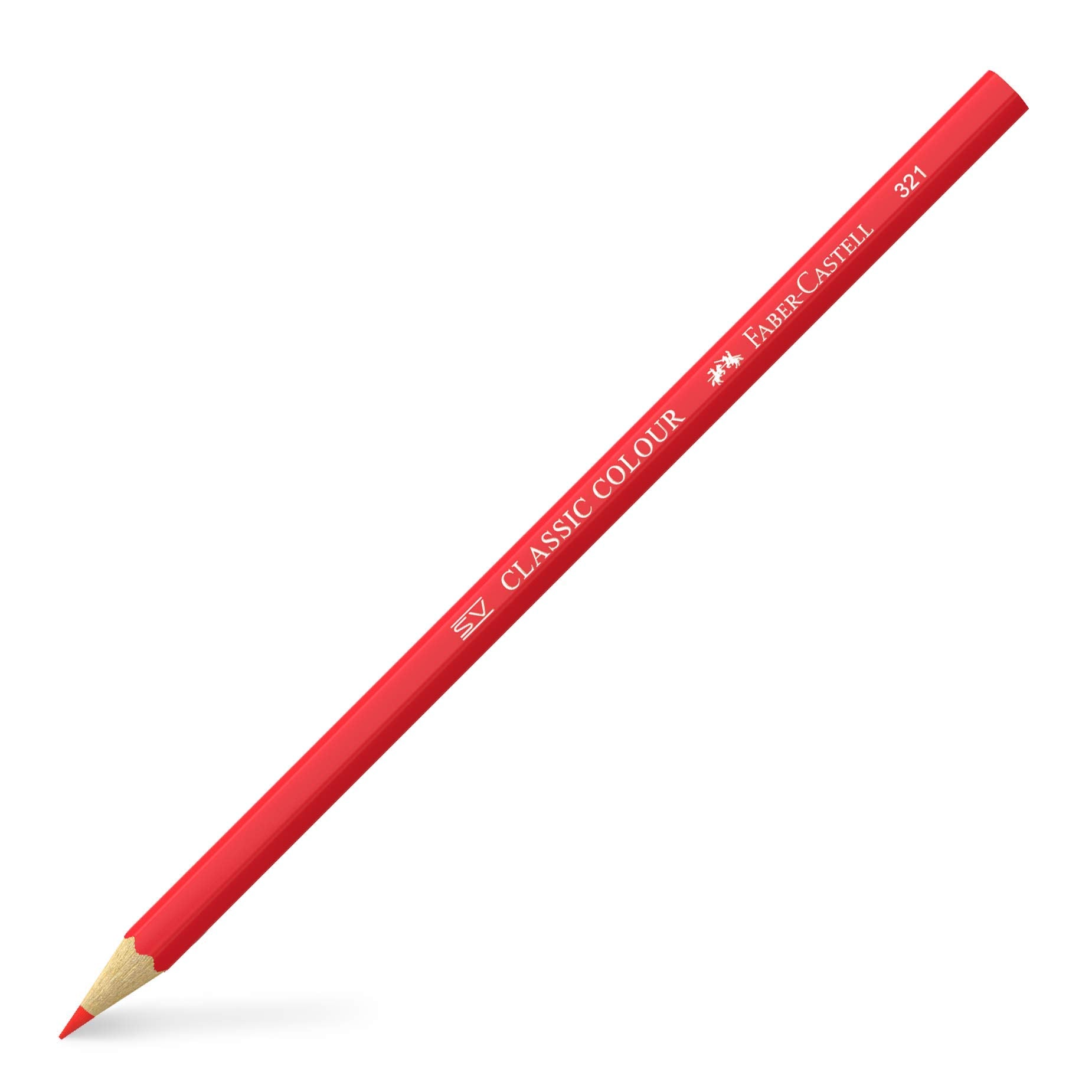Faber-Castell Vibrant Classic Color Pencils, Assorted – Pack of 48, (16-115858)