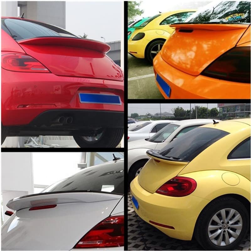 Car Craft Beetle Spoiler Trunk Spoiler Compatible with Volkswagen Beetle Spoiler Trunk Spoiler Beetle 2013-2018 Glossy Black AR-VW-051