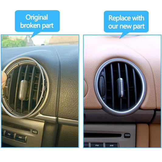 Car Craft Boxter Ac Vent Compatible With Porsche Boxter Ac Vent Boxter 2006-2012 Caymen 2006-2012 Black