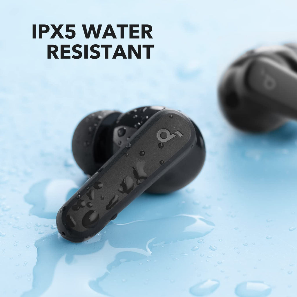 Anker Soundcore P20i Bluetooth Earphones, 10mm Drivers with Big Bass True Wireless Earbuds, Bluetooth 5.3, 30H Playtime, IPX5, 2 Mics for AI Clear Calls, 22 Preset EQs, Customization via App