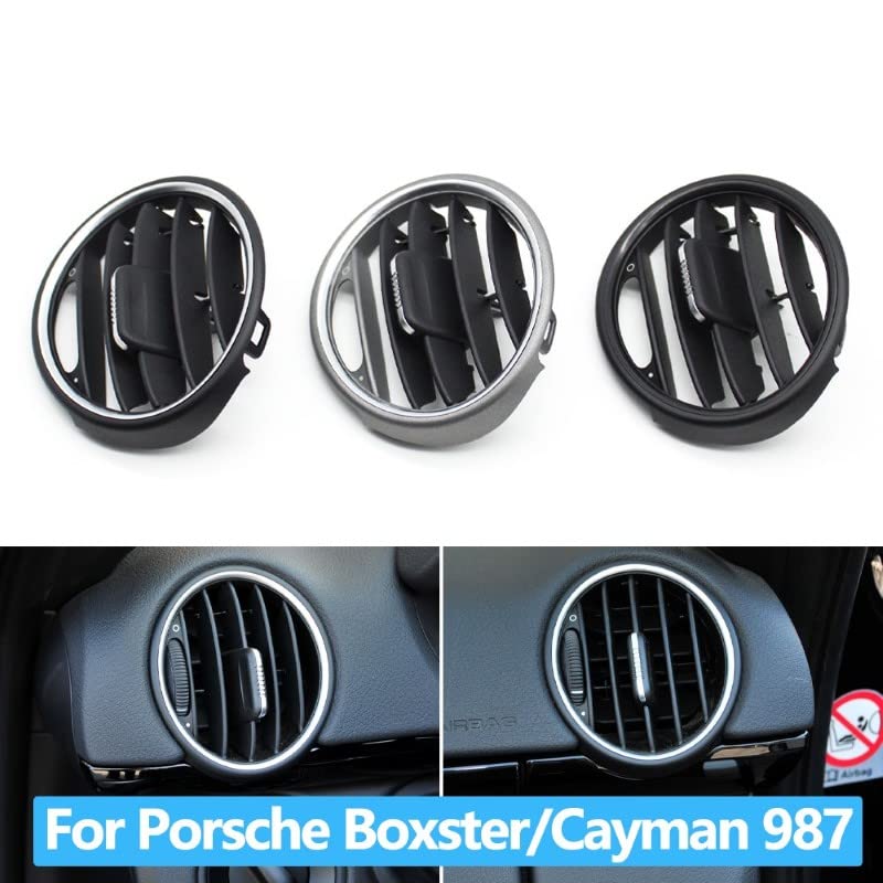 Car Craft Boxter Ac Vent Compatible With Porsche Boxter Ac Vent Boxter 2006-2012 Caymen 2006-2012 Black