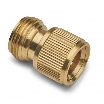 Solid Brass Quick-Change Garden Hose Fittings