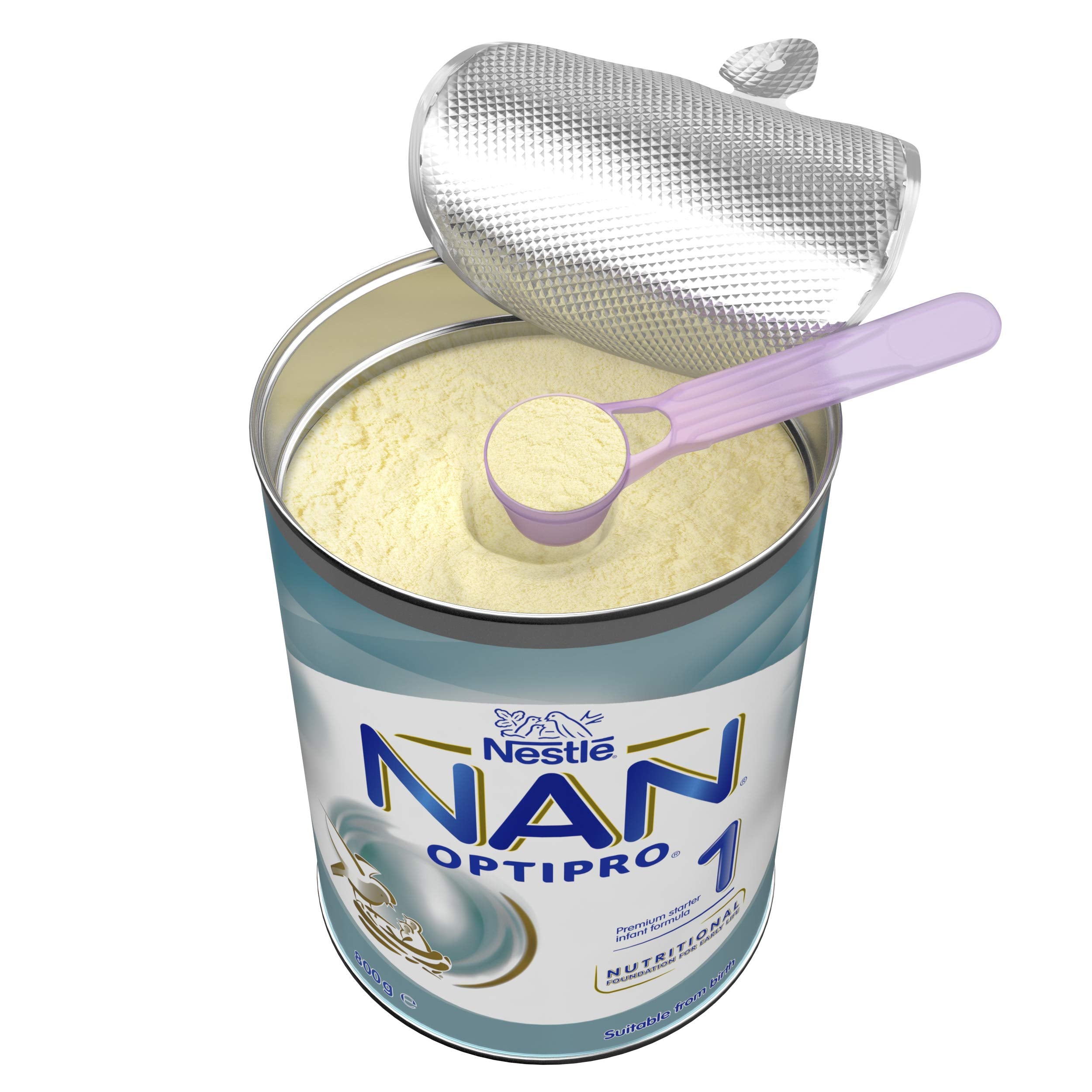NESTLE NAN OPTIPRO 1, Starter 0-6 Months Baby Formula Powder, 800g