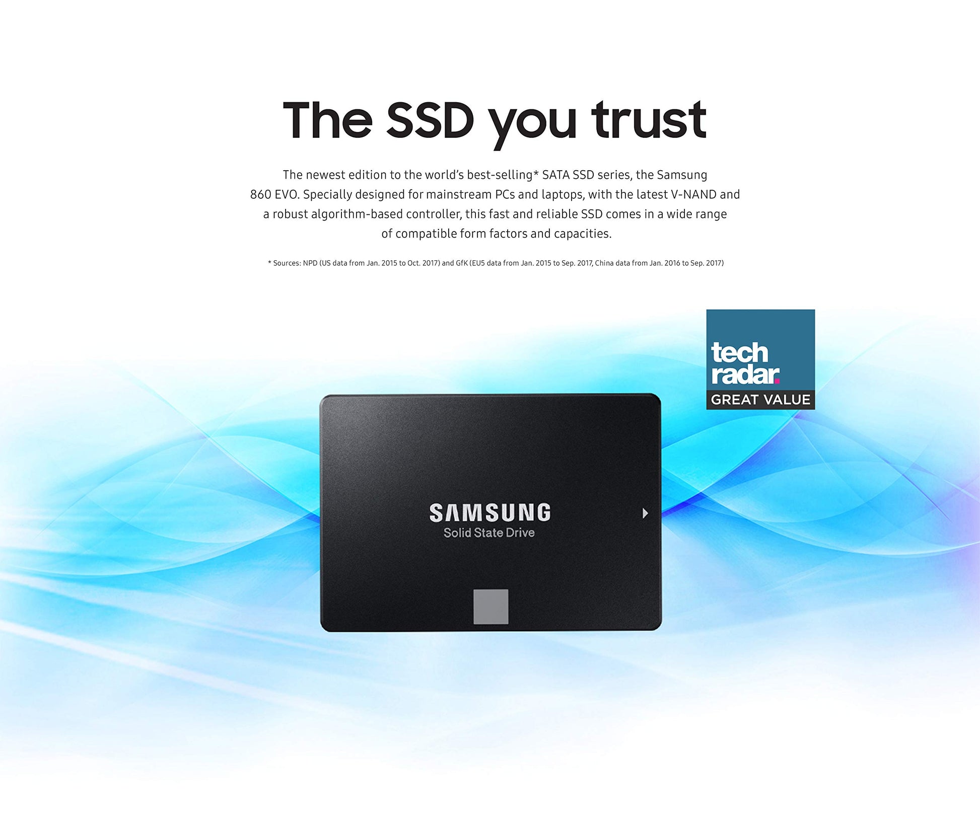 Samsung SSD 860 EVO 500GB 2.5 inch SATA III Internal SSD (MZ-76E500B/AM)