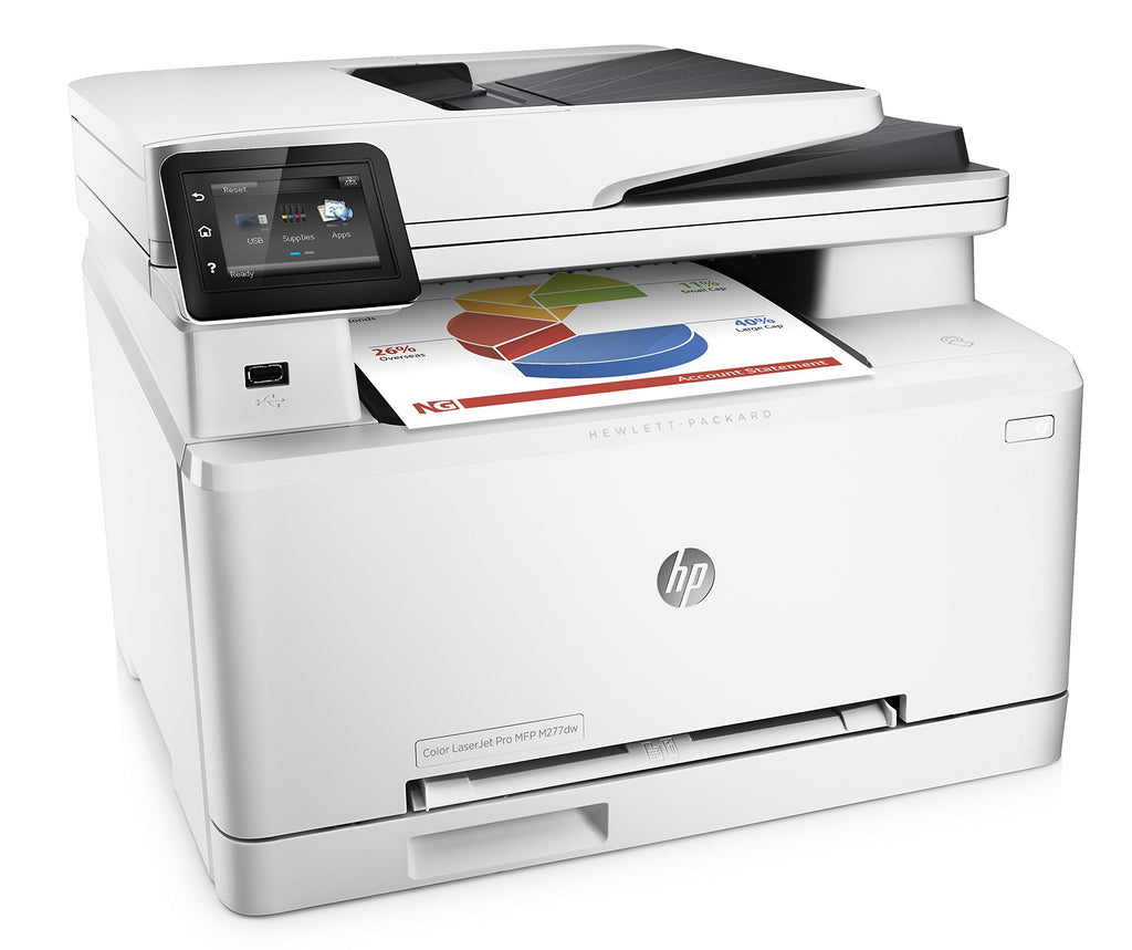 HP LaserJet Pro M277dw Wireless All-in-One Color Printer (Renewed)