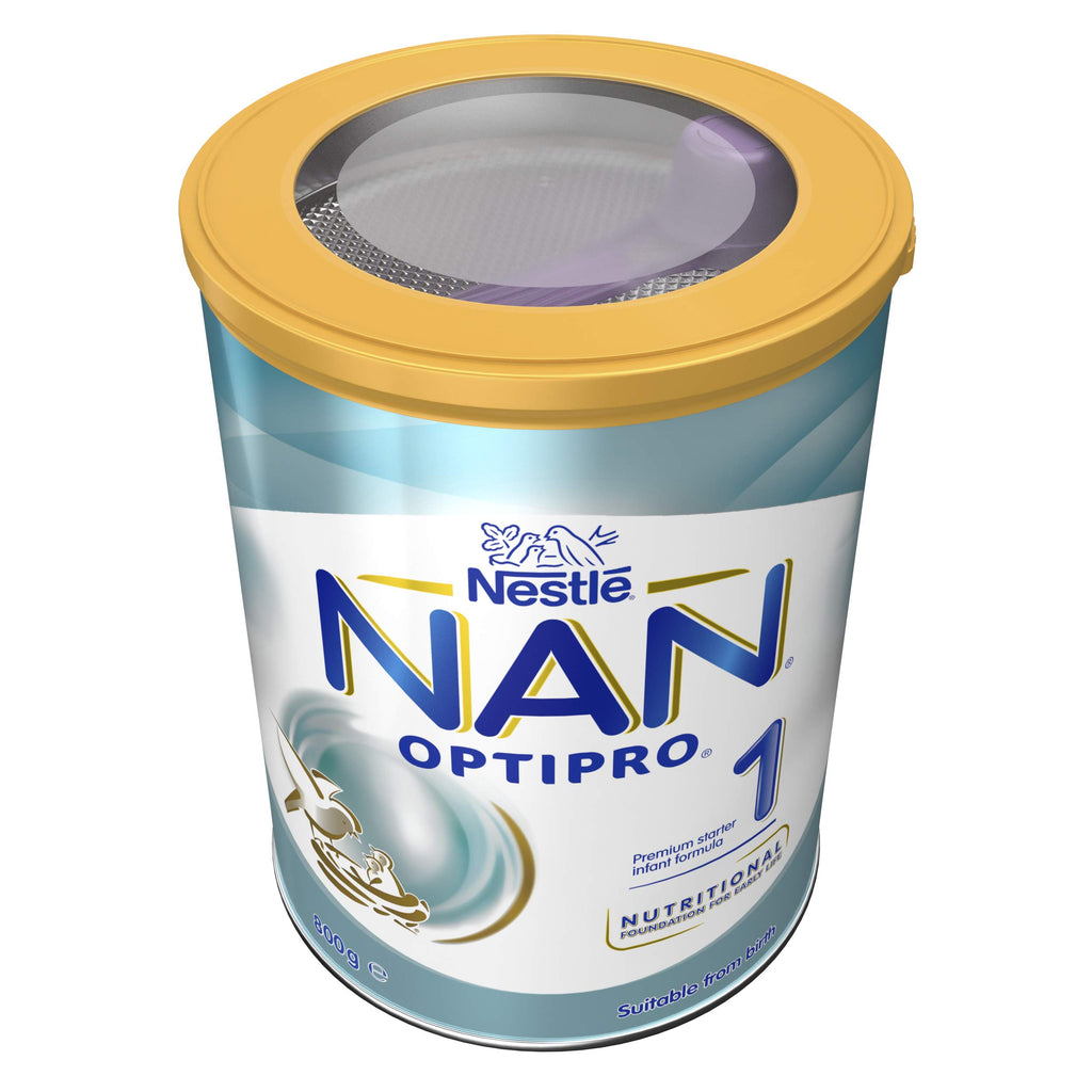 NESTLE NAN OPTIPRO 1, Starter 0-6 Months Baby Formula Powder, 800g