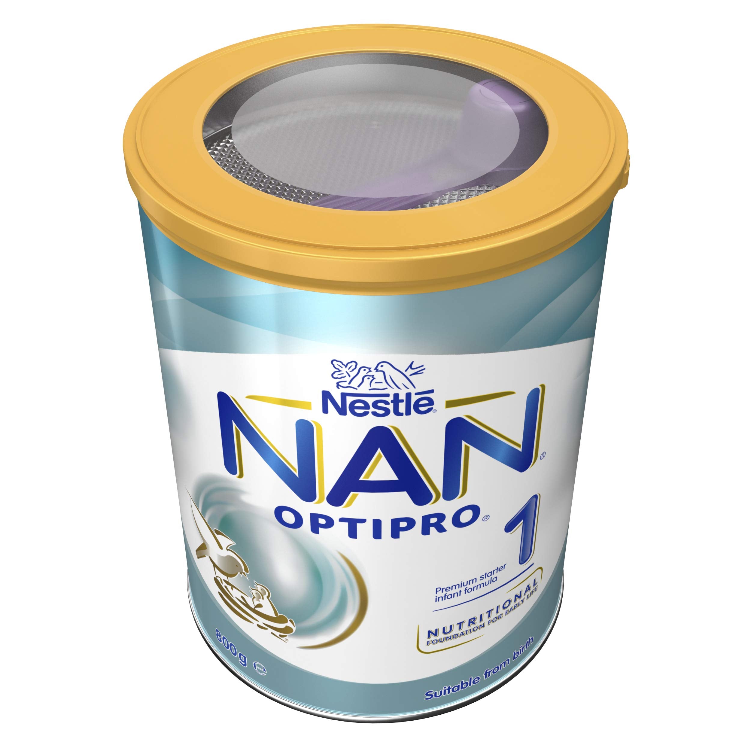 NESTLE NAN OPTIPRO 1, Starter 0-6 Months Baby Formula Powder, 800g