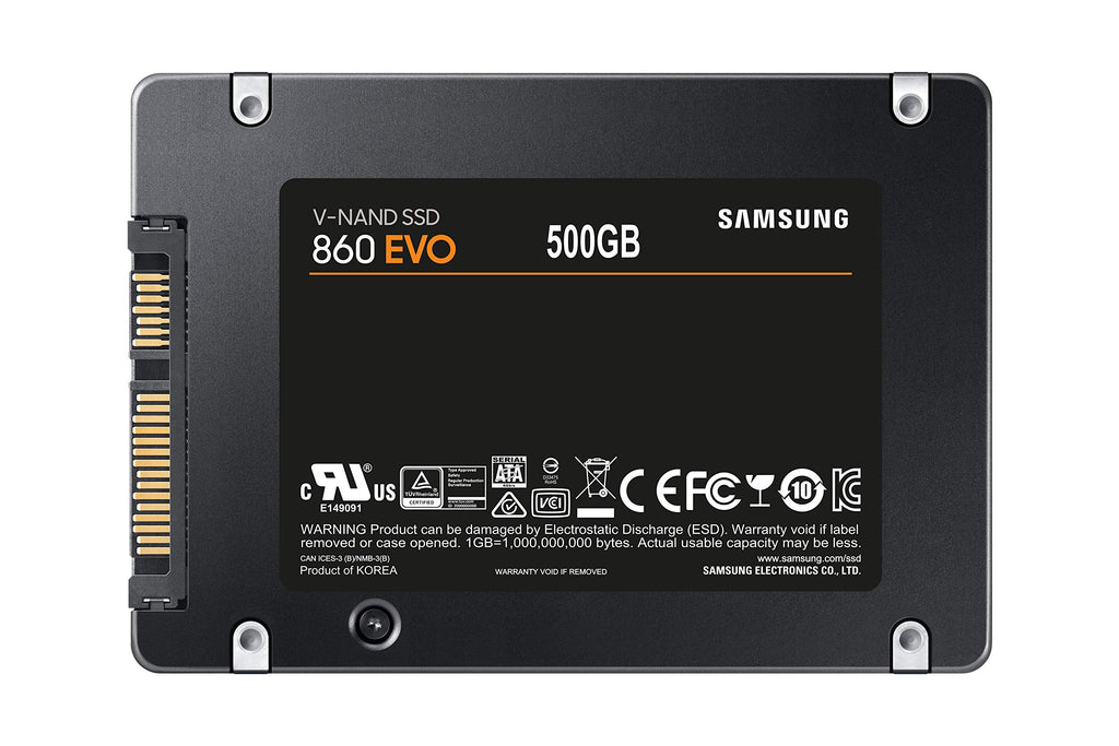 Samsung SSD 860 EVO 500GB 2.5 inch SATA III Internal SSD (MZ-76E500B/AM)