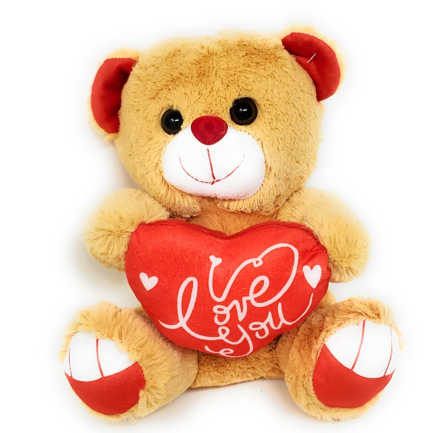 Valentine's Day Plush Teddy Bear with Heart I Love You'' Lover's Gifts for Girlfriend Boyfriend Best Friends Mom or Wife