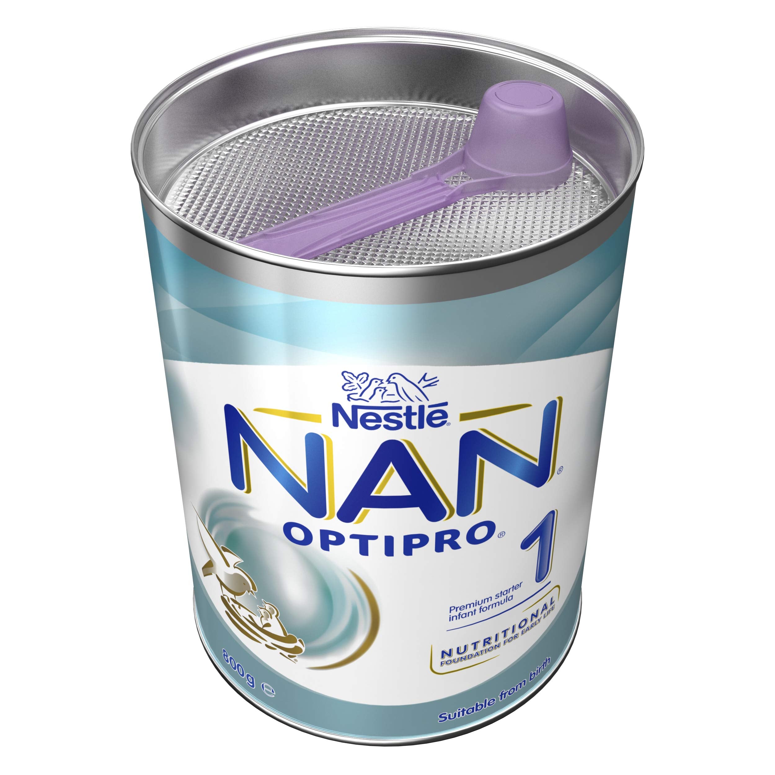 NESTLE NAN OPTIPRO 1, Starter 0-6 Months Baby Formula Powder, 800g