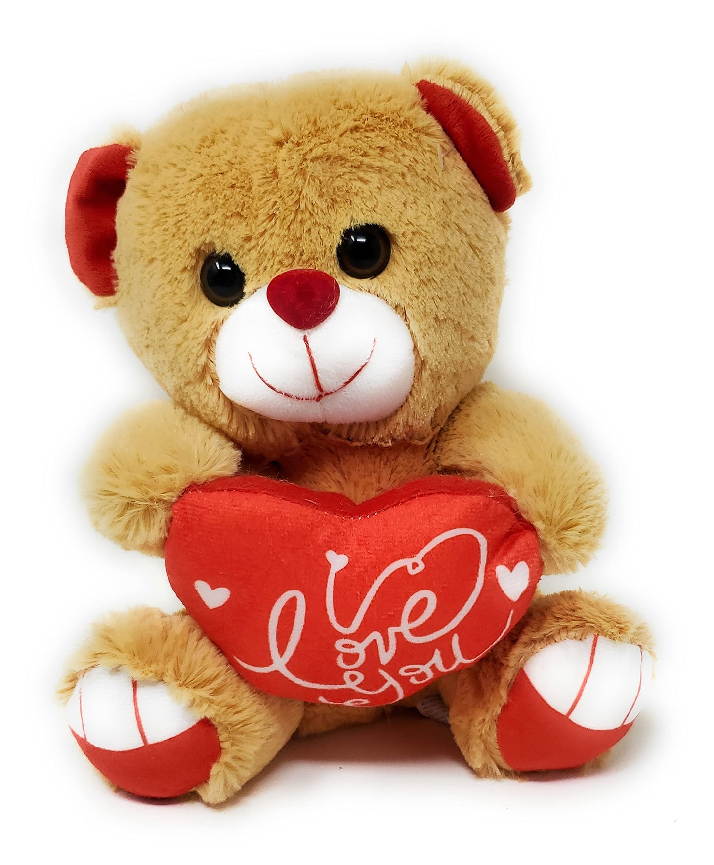 Valentine's Day Plush Teddy Bear with Heart I Love You'' Lover's Gifts for Girlfriend Boyfriend Best Friends Mom or Wife