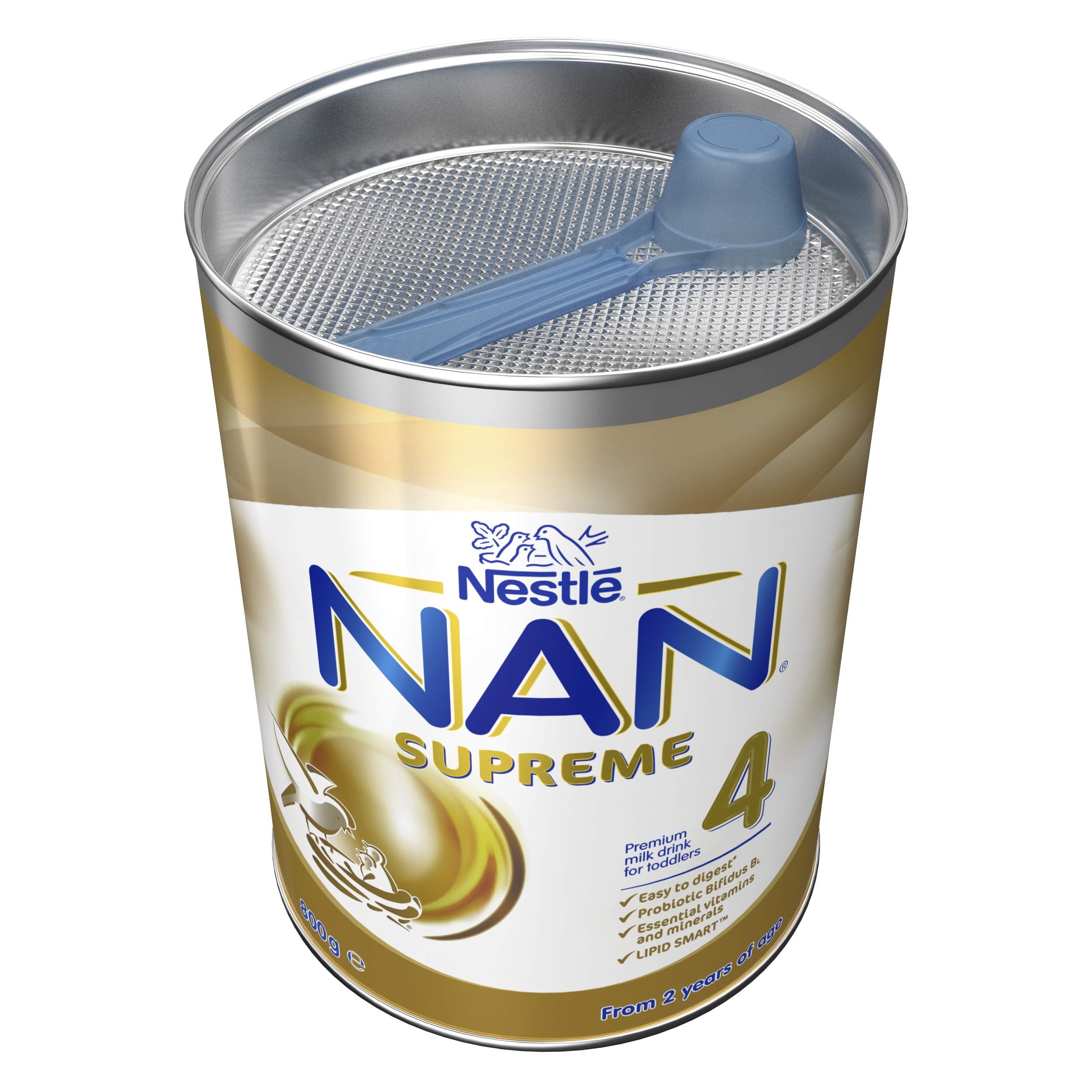 NESTLE NAN SUPREME 4, Toddler 2+ Years Milk Formula, 800g