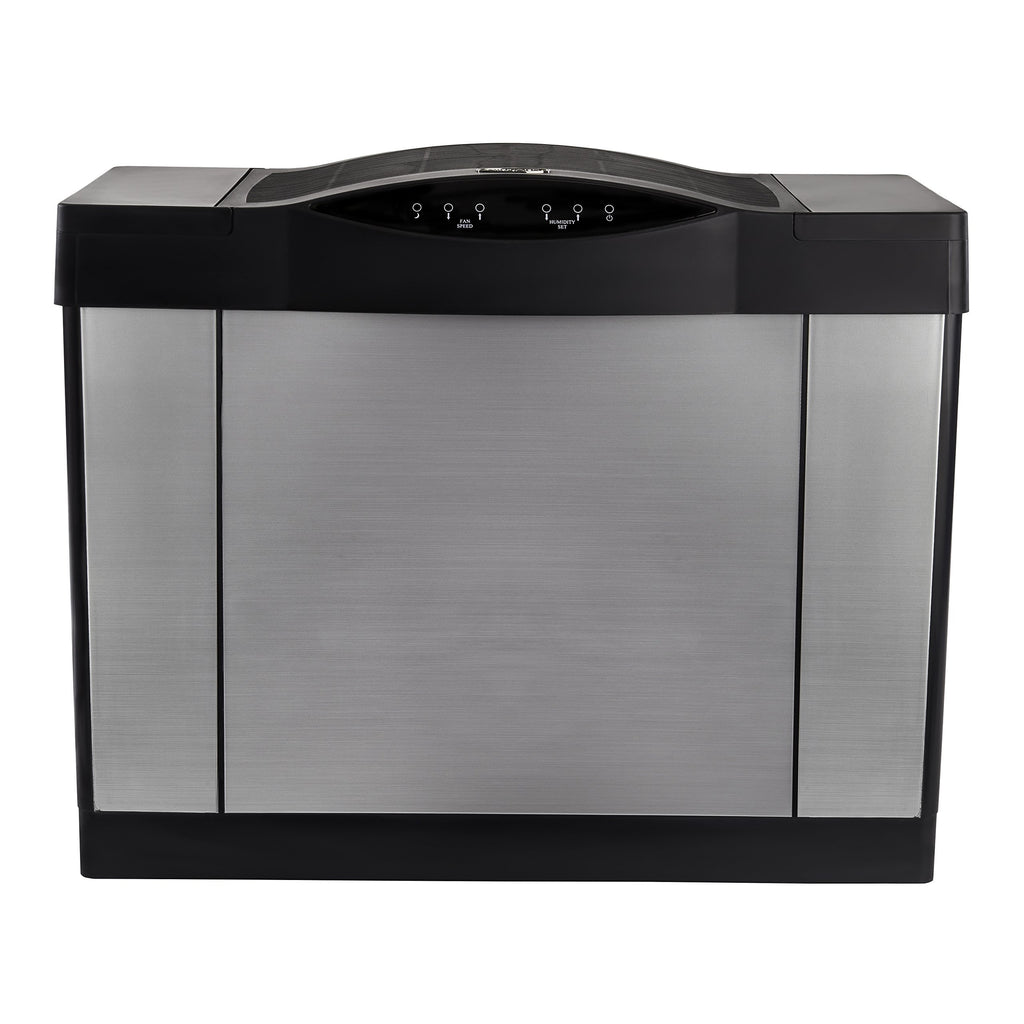 AIRCARE 4DTS 900 Whole House Console Evaporative Humidifier for 3600 sq. ft. - Silver