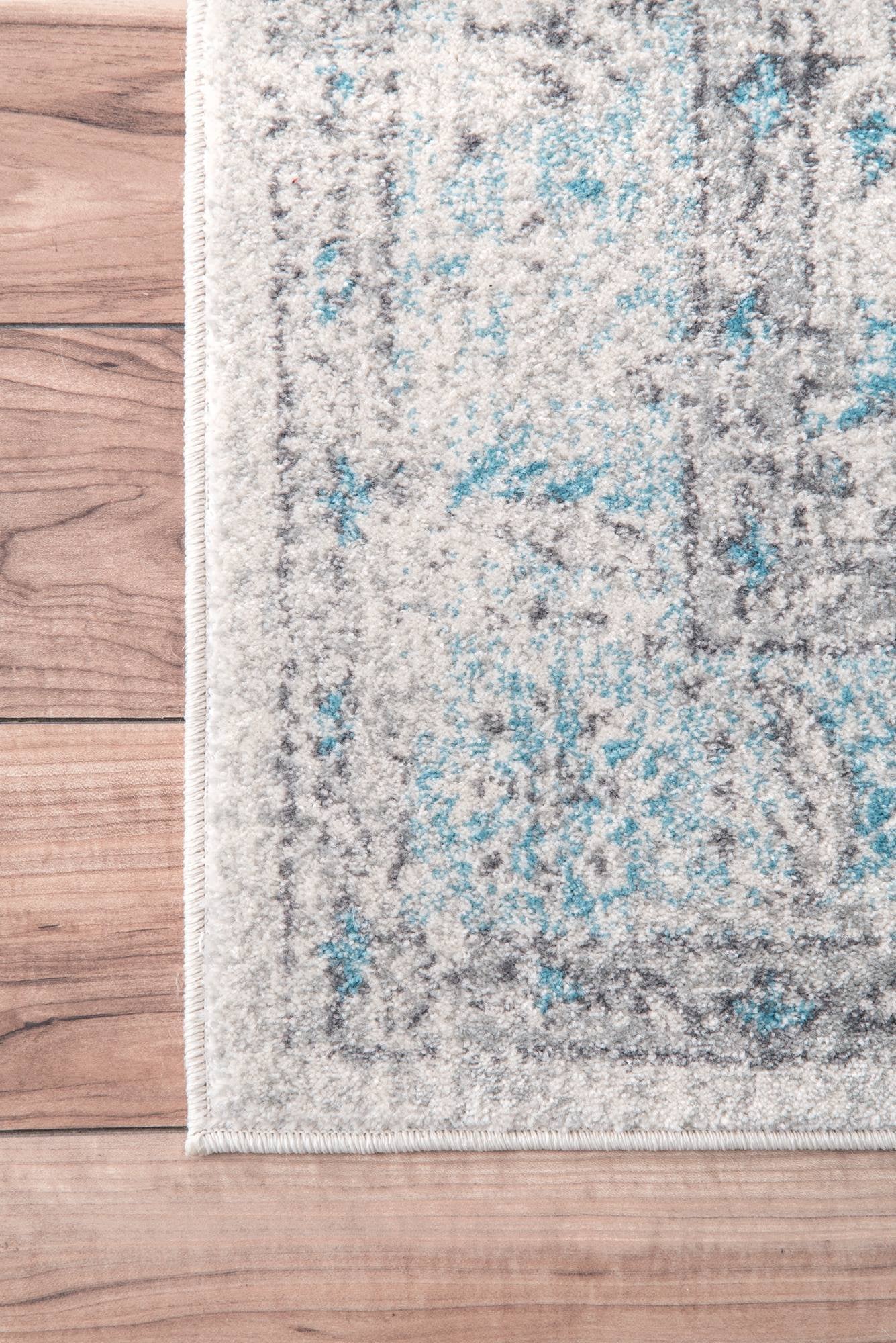 nuLOOM Vintage Rio Area Rug, 8' x 10', Aqua