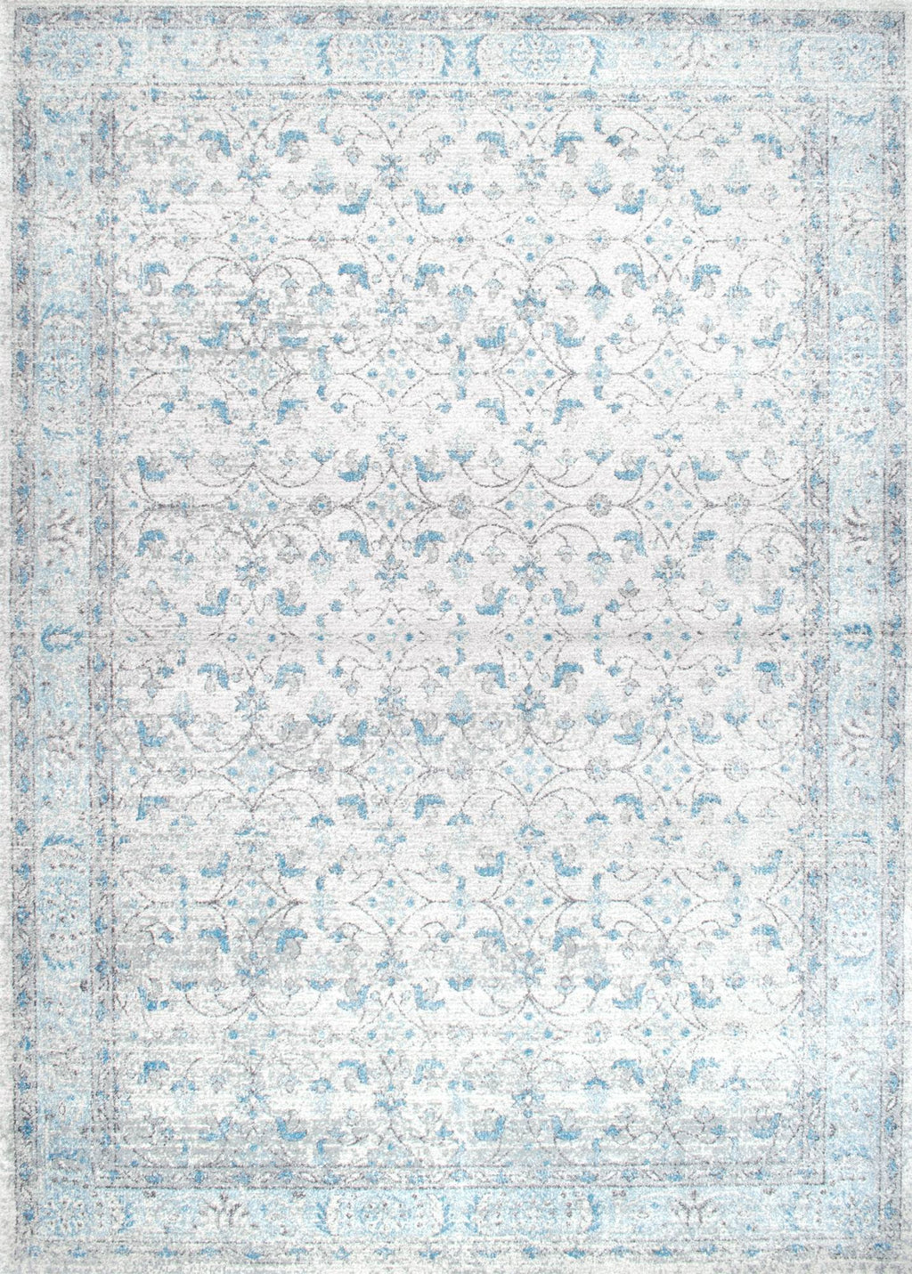 nuLOOM Vintage Rio Area Rug, 8' x 10', Aqua