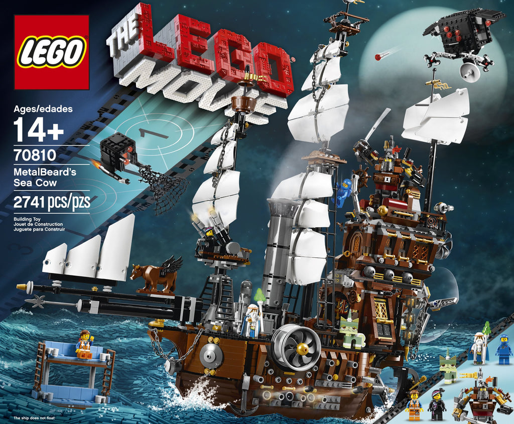 LEGO Movie 70810 Metal Beard's Sea Cow (Discontinued by manufacturer)