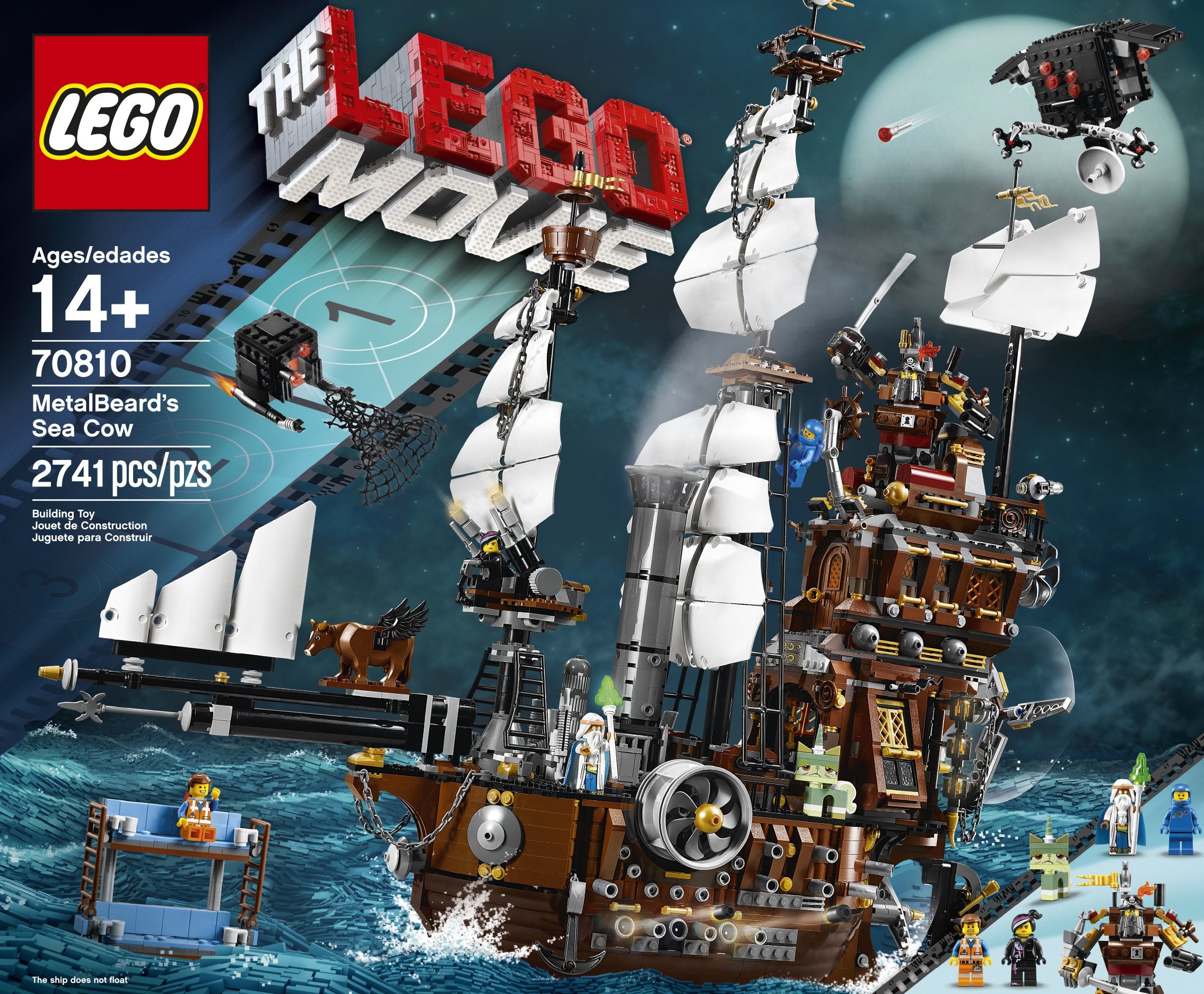 LEGO Movie 70810 Metal Beard's Sea Cow (Discontinued by manufacturer)