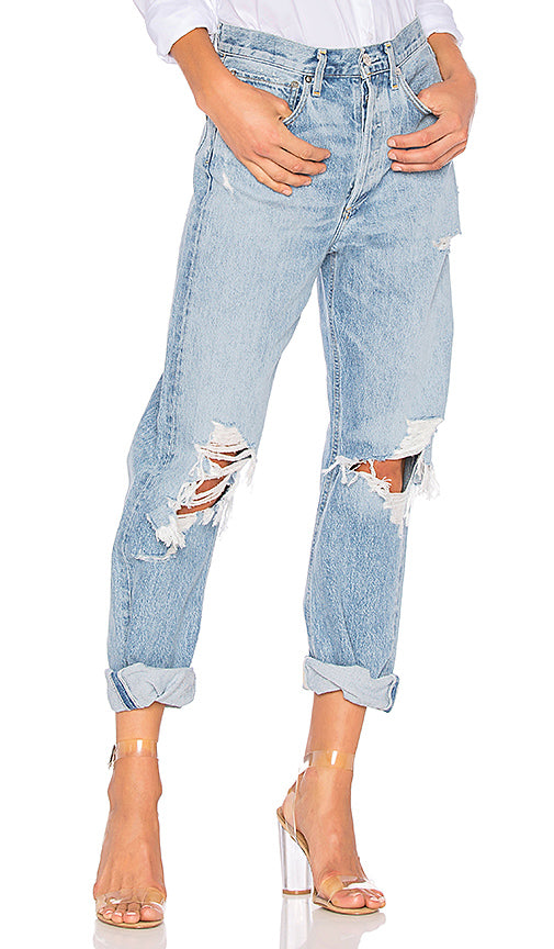 90s Mid Rise Loose Fit