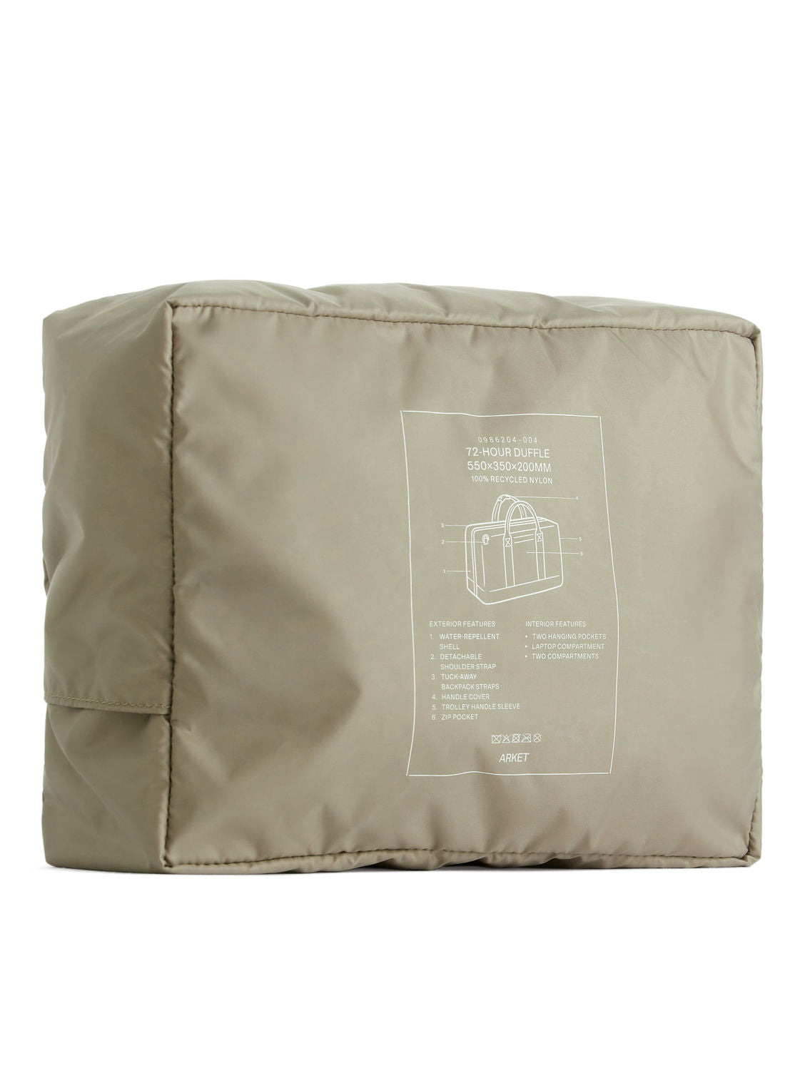 72-Hour 3-Way Duffle Bag