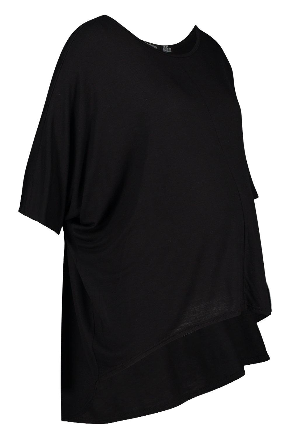 Maternity Dip Hem Tunic T-Shirt