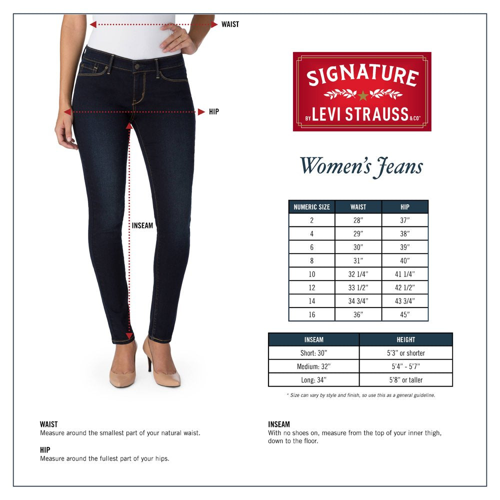 Signature by Levi Strauss & Co. - Signature by Levi Strauss & Co. Women's Modern Bootcut Jeans - Walmart.com - Walmart.com