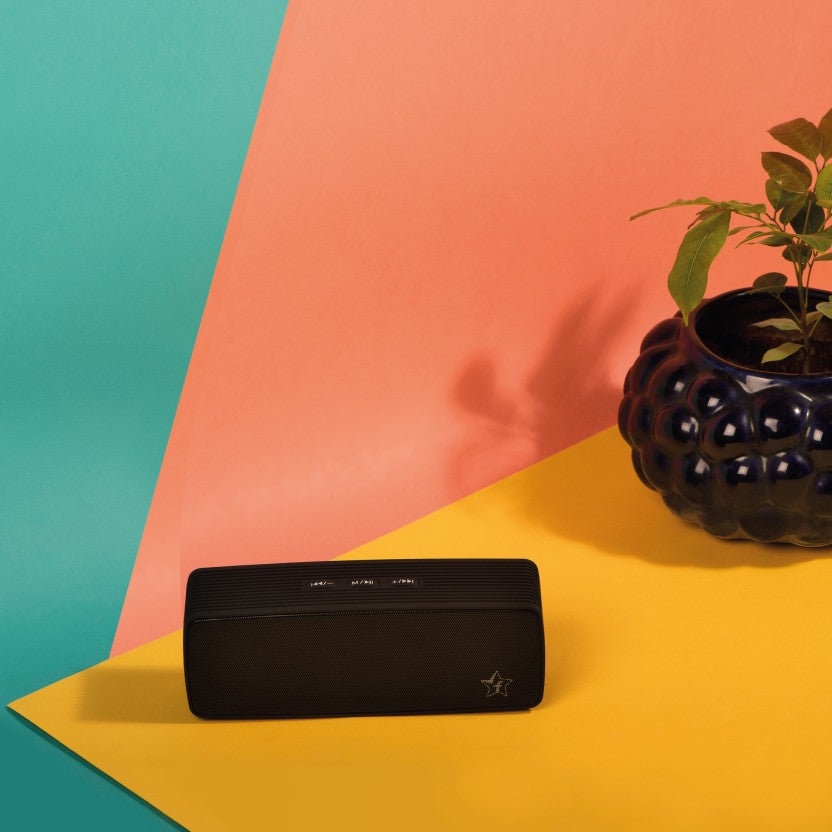 Flipkart SmartBuy 6W Powerful Bass Bluetooth Speaker(Black, Stereo Channel)