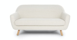 Gabriola Ivory Bouclé Loveseat