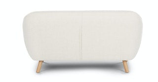 Gabriola Ivory Bouclé Loveseat