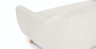 Gabriola Ivory Bouclé Loveseat