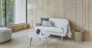Gabriola Ivory Bouclé Loveseat